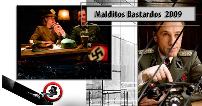 Christoph Waltz quien da vida a este oficial nazi (Standartenführer) Hans Landa