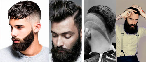 La barba en hombres