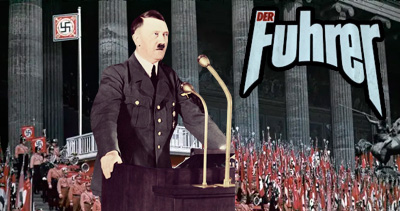 Hitler el Der Führer del Partido Nazi