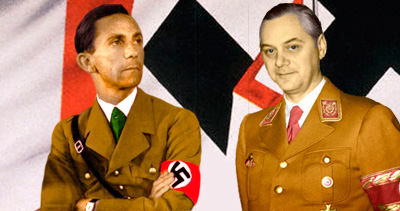 su rivalidad con Alfred Rosenberg