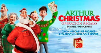 Movie Arthur Christmas 2011